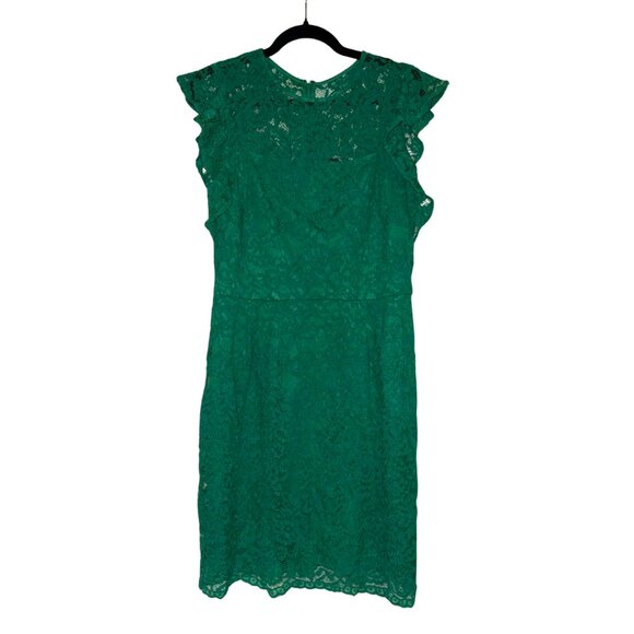 Ralph Lauren Green Lace Dress - Picture 2 of 7